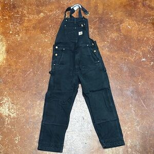 Carhartt mens Loose Fit Firm Duck Bib Overall 34x32